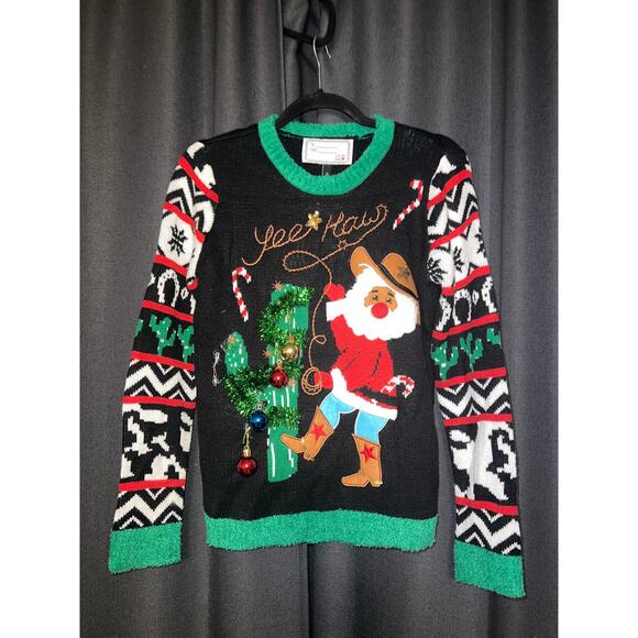 Ugly Christmas Sweater Xmas Size Small - Picture 1 of 3